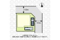 【区画図】開放感のある角地です。
（実測図ではありません）