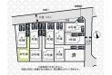 【区画図】車種によりますが車2台駐車可能です。
（実測図ではありません）