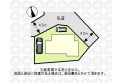 【区画図】開放的な角地です。
（実測図ではありません）