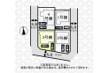 【区画図】開放感のある角地です。
（実測図ではありません）