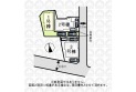 【区画図】車2台駐車可能です！
（実測図ではありません）