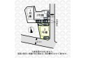 【区画図】車種によりますが車3台駐車可能です！
（実測図ではありません）