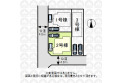 【区画図】開放感があり陽当たりの良い角地です。
（実測図ではありません）