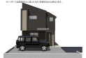 【その他】イメージパース
図面をもとに描いたもので実際のものとは異なります。車両は販売価格に含まれません。