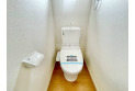 【トイレ】温水洗浄便座付のトイレで毎日清潔・快適
