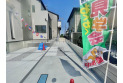 【外観】完成につきごゆっくりとご見学いただけます。（現地全体）