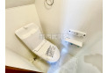 【トイレ】いつも綺麗に清潔に。洗浄機能付きトイレです。