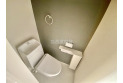 【トイレ】いつも綺麗に清潔に。洗浄機能付きトイレです。