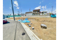 【外観】現地全景/ゆったりとした敷地に新築住宅が誕生します