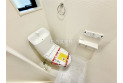 【トイレ】いつも綺麗に清潔に。洗浄機能付きトイレです。