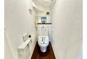 【トイレ】いつも綺麗に清潔に。洗浄機能付きトイレです。