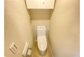 【トイレ】いつも綺麗に清潔に。洗浄機能付きトイレです。