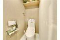 【トイレ】温水洗浄便座付のトイレで毎日清潔・快適