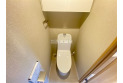 【トイレ】いつも綺麗に清潔に。洗浄機能付きトイレです。