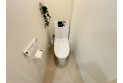 【トイレ】温水洗浄便座付のトイレで毎日清潔・快適