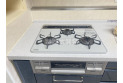【設備】３口あるので調理も一気にできます
