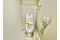 【トイレ】いつも綺麗に清潔に。洗浄機能付きトイレです。
