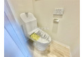 【トイレ】いつも綺麗に清潔に。洗浄機能付きトイレです。