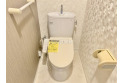 【トイレ】いつも綺麗に清潔に。洗浄機能付きトイレです。