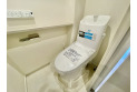 【トイレ】いつも綺麗に清潔に。洗浄機能付きトイレです。