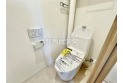 【トイレ】いつも綺麗に清潔に。洗浄機能付きトイレです。