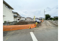【外観】【現地全景】いまは更地ですが、数ヵ月後には新しい家が建つ予定です。楽しみですね！