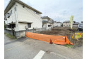 【外観】【現地全景】こちらの土地に新築の戸建てが建つ予定です。いまから完成が待ち遠しいです！