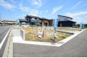 【外観】現地全景　建築条件無し土地のためお好きなハウスメーカーで建築できます。