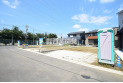 【外観】現地全景　建築条件無し土地のためお好きなハウスメーカーで建築できます。