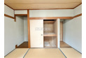 【収納】１階和室８帖備え付けの収納・床の間