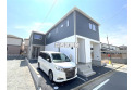 【外観】【現地全景】建物完成につき、実際のお部屋をごゆっくりご見学いただけます。ご都合はいかがでしょうか？