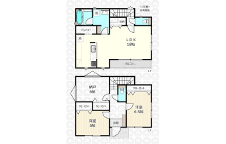 【間取】建物参考プラン
