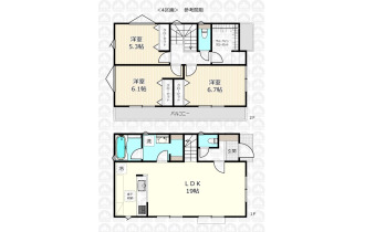 【間取】建物参考プラン