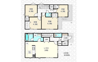 【間取】建物参考プラン