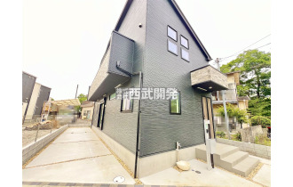 【外観】スタイリッシュな外壁材はサイディングでメンテナンスも楽々です。