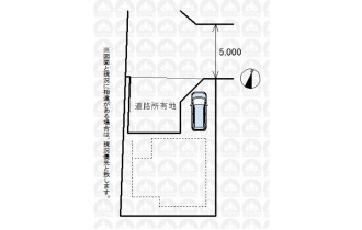 【区画図】実測図ではございません
