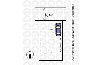 【区画図】実測図ではございません