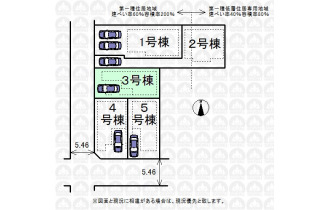 【区画図】実測図ではございません