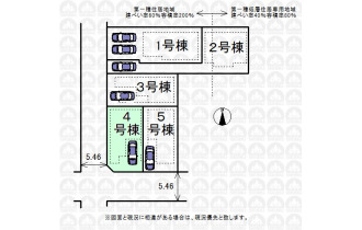 【区画図】実測図ではございません