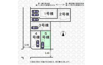 【区画図】実測図ではございません