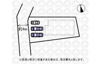 【区画図】実測図ではございません