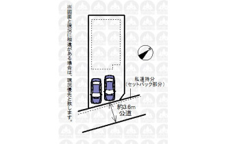【区画図】実測図ではございません