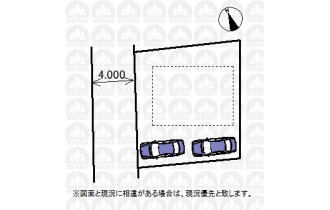 【区画図】実測図ではございません