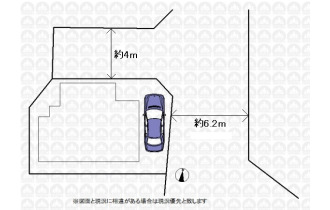 【区画図】実測図ではございません