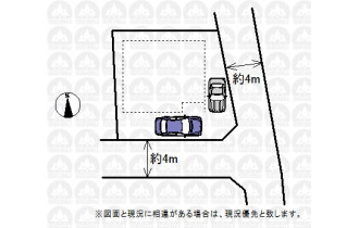 【区画図】実測図ではございません