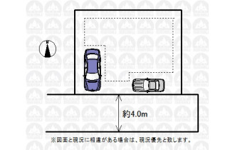 【区画図】実測図ではございません