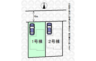 【区画図】実測図ではございません