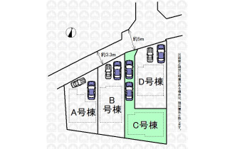 【区画図】実測図ではございません