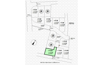 【区画図】実測図ではございません