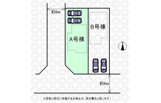 【区画図】実測図ではございません